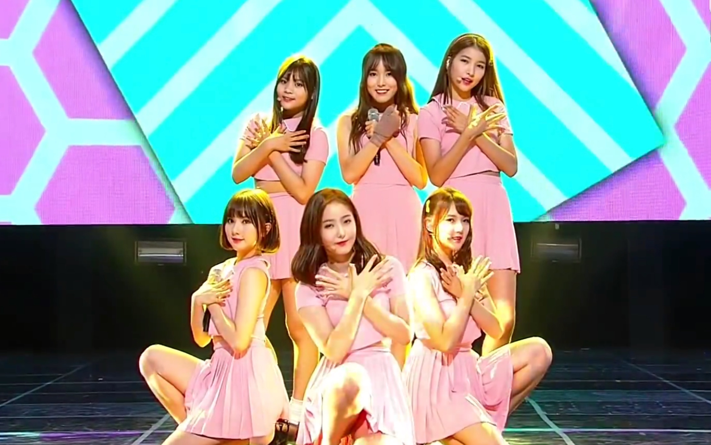 [60f]gfriend - rough   navillera (160811 mnet m!