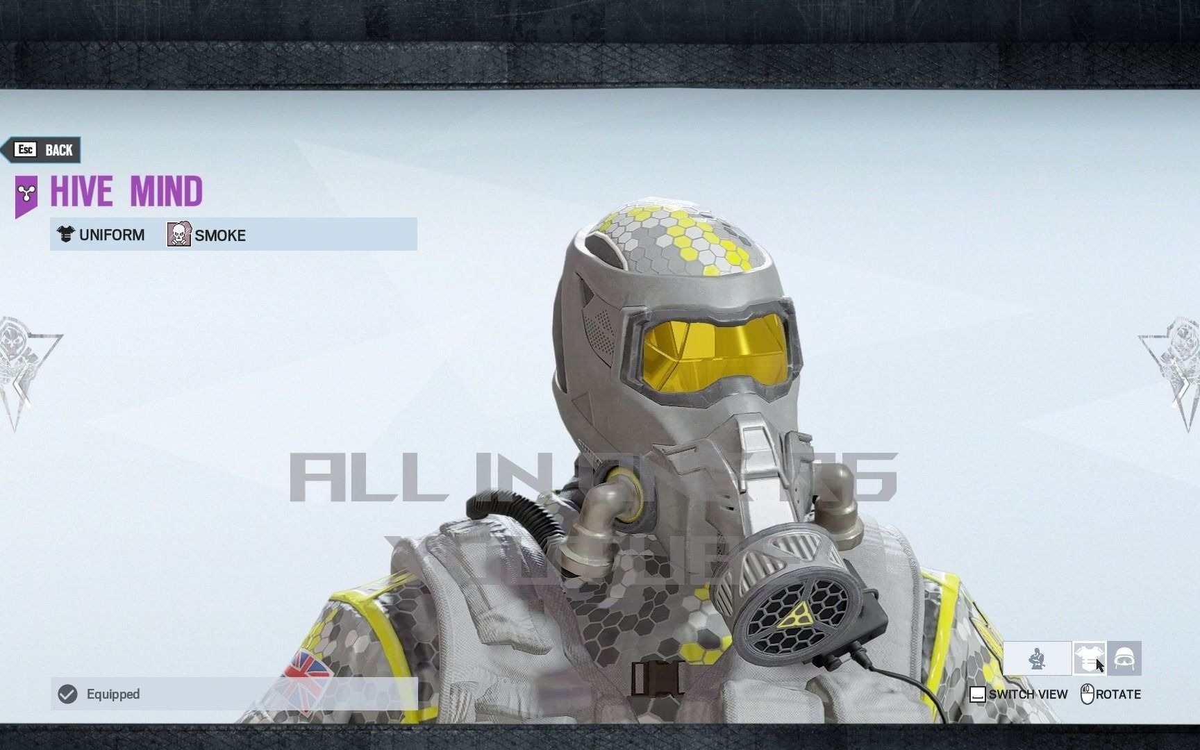 彩虹六号smoke全制服鉴赏