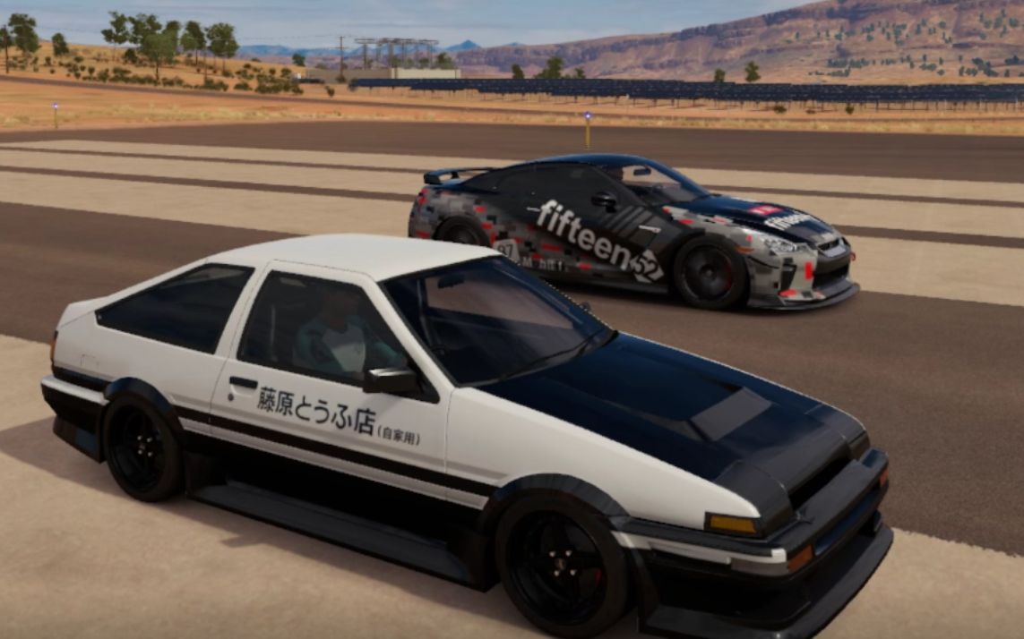 ae86 vs gtr
