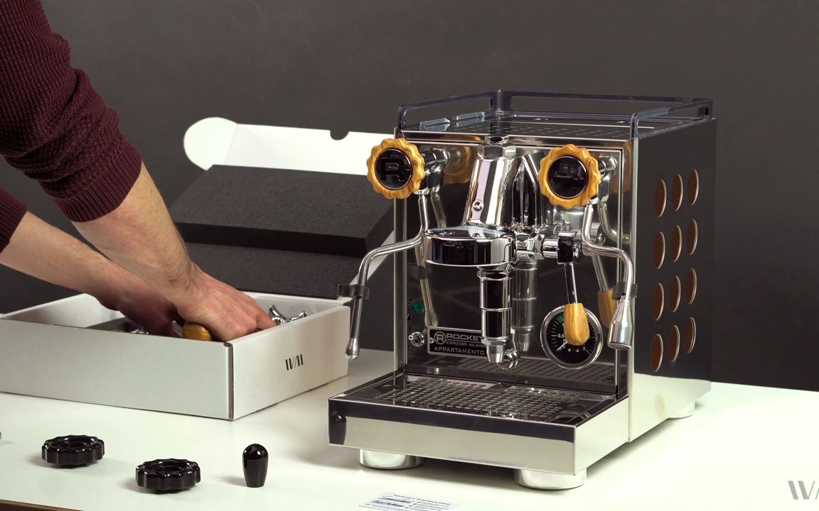 火箭咖啡机更换木制套件