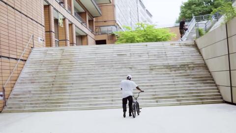 COURAGE ADAMS DEFEATS THE LYON 25 STAIR - BEHIND THE SCENES - VANS 