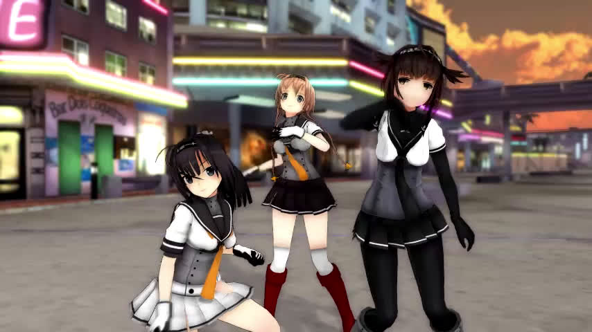 【mmd舰c】秋月级