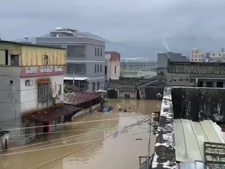 惠阳保利阳光城淹水图片