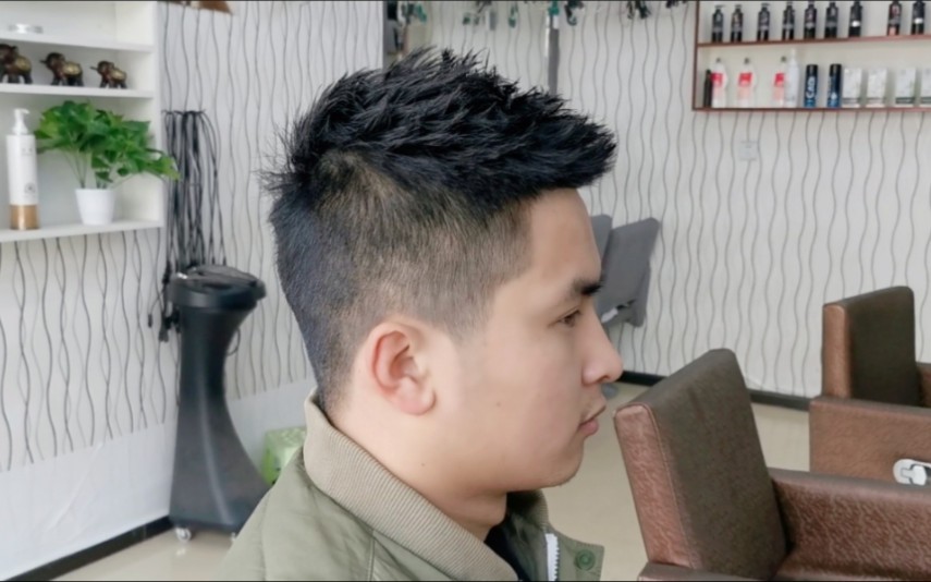 20至35男士发型要剪就剪这款纹理碎发发型不烫也有渣男烫效果潮