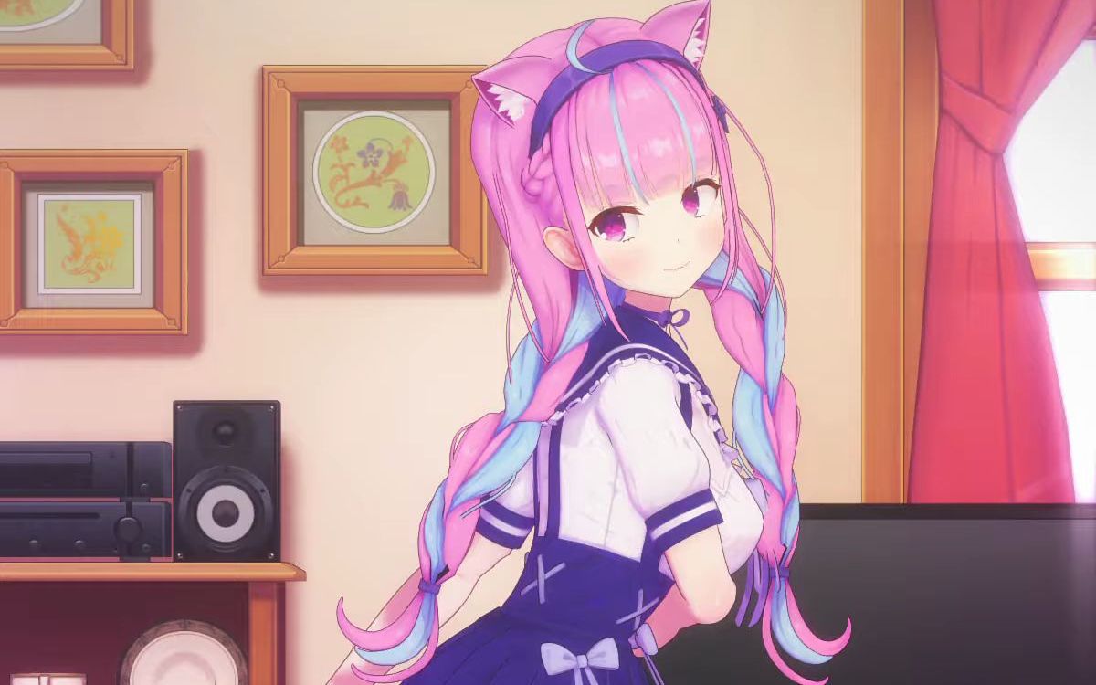 【vtubermmd】阿夸转圈圈【4k】【搬运】_哔哩哔哩_bilibili