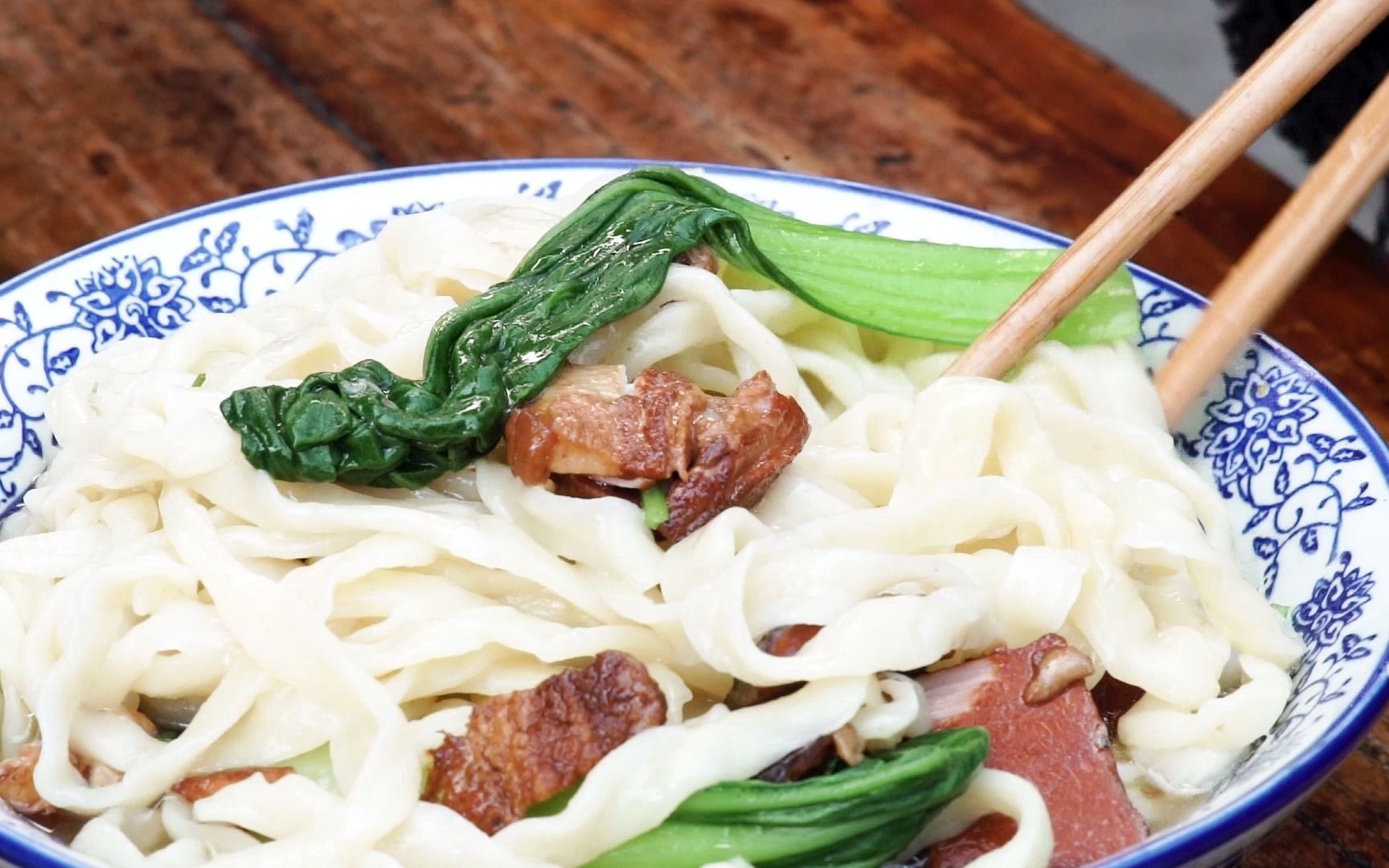 【城事石家庄】名吃-灵寿腌肉面