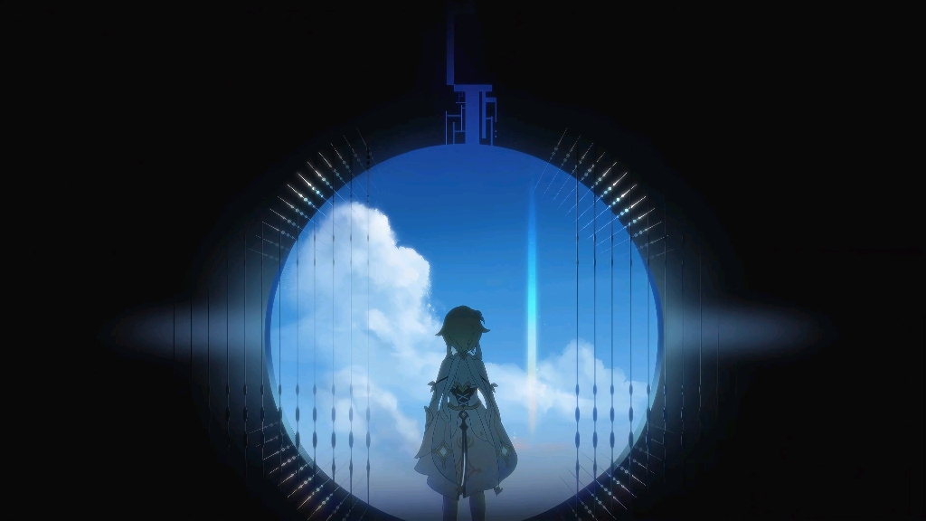 荧的背影略显孤独