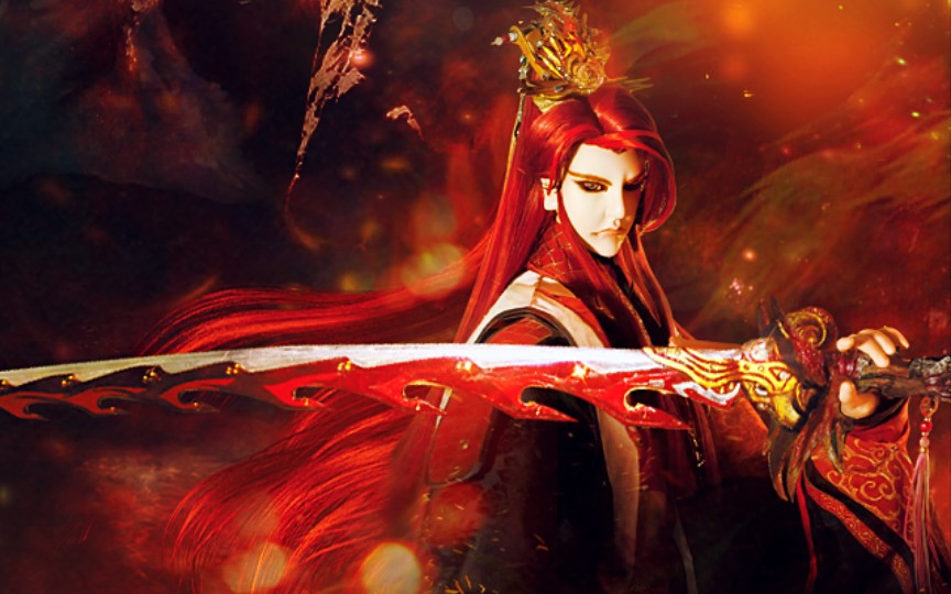 毛笔手写金光布袋戏诗号之赤羽信之介俳句