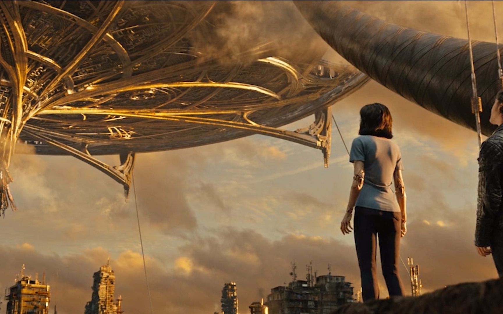 7分钟看完卡梅隆新作《阿丽塔》,模拟cg画面,场景宏大剧情给力