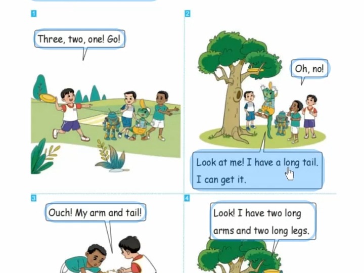 新冀教版英语教材三年级上册第5单元again please课文