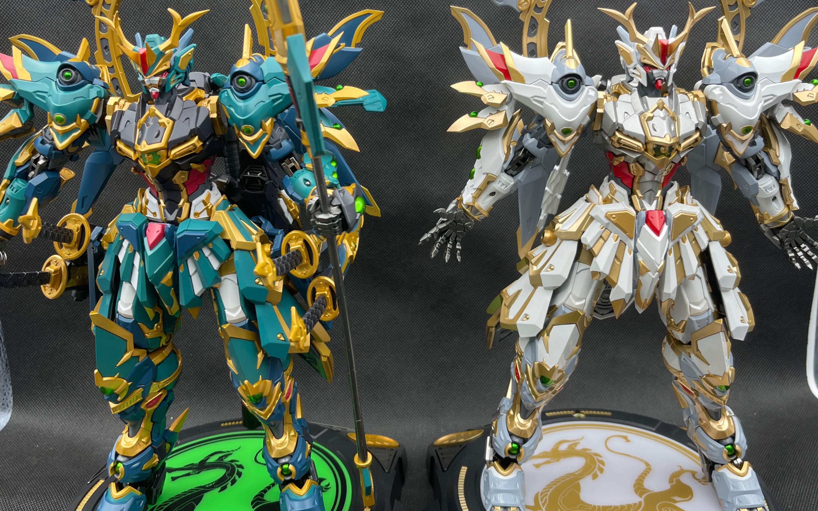 藏道模型 海外限定版 白龙 (青龙异色版)简单拍_哔哩哔哩_bilibili