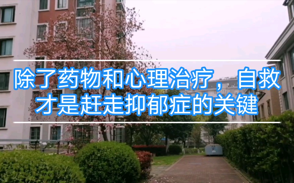 除了药物和心理治疗自救才是赶走抑郁症的关键
