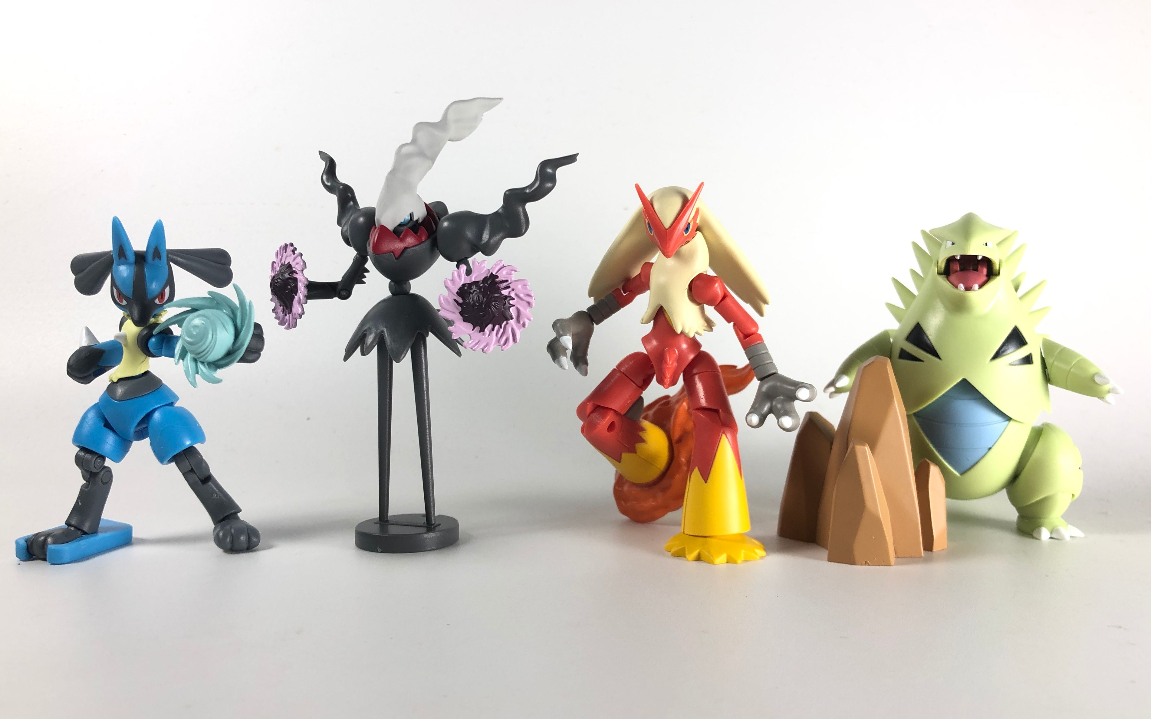 宝可梦 掌动3 达库莱 卢卡里奥 火焰鸡 班吉拉斯【龙哥制作】食玩盒蛋