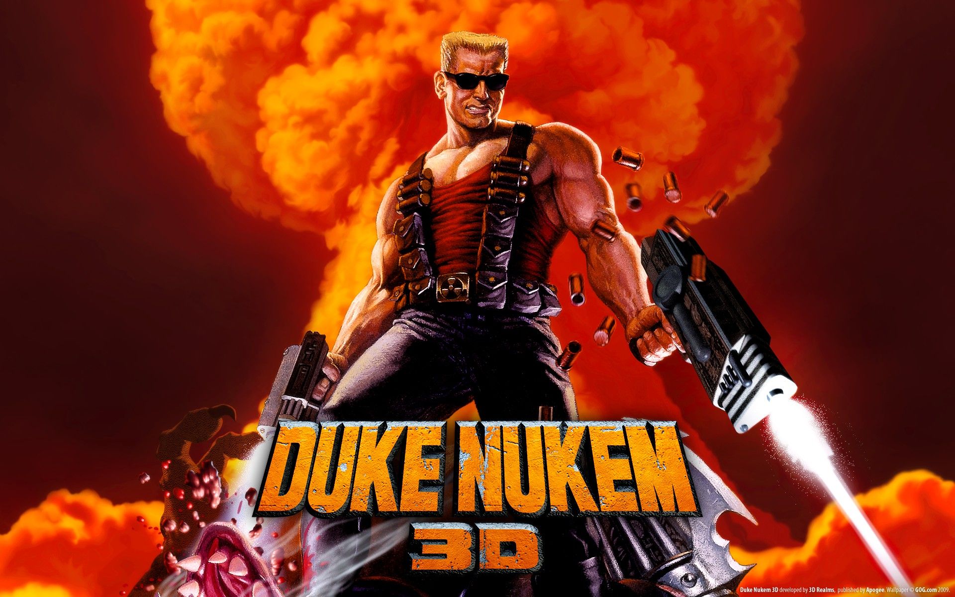 [图]（旧纪录）《毁灭公爵3D》14分 57秒 1-4章 最速通关speedrun Duke Nukem 3D Any% (Episodes 1-4)