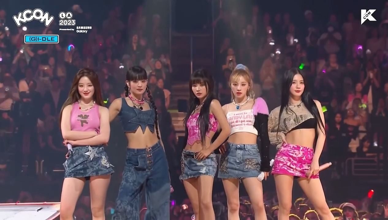 [图]20230821 (G)I-DLE - QUEENCARD + MY BAG + TOMBOY l [KCON LA 2023]