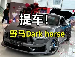 Download Video: 沉浸式体验提个野马Dark horse，5.0自然吸气，美式大V8，环保去xx