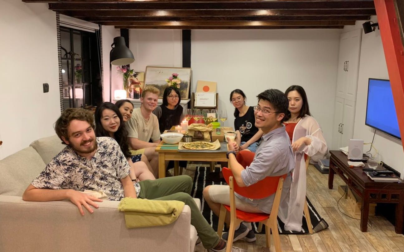 housewarming party in stephaines house