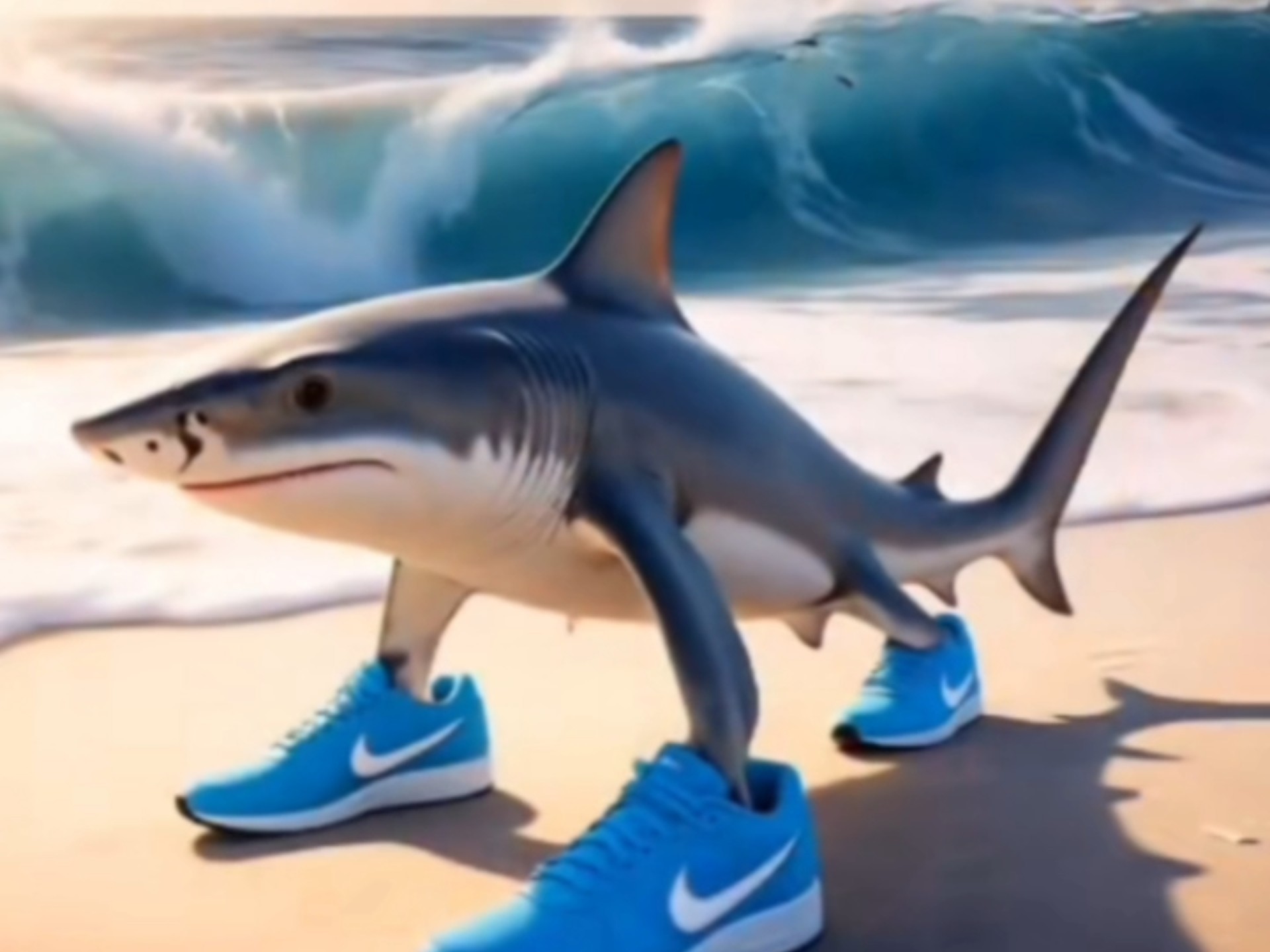 我们有自己的tralalero tralala鲨鱼