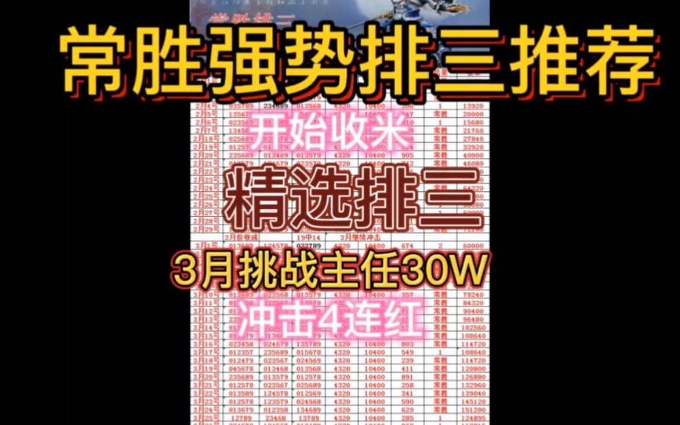 昨日排三成功拿下!今天排三推荐,每日排三预测.稳单冲击4连红.旅游首选去三亚!哔哩哔哩bilibili