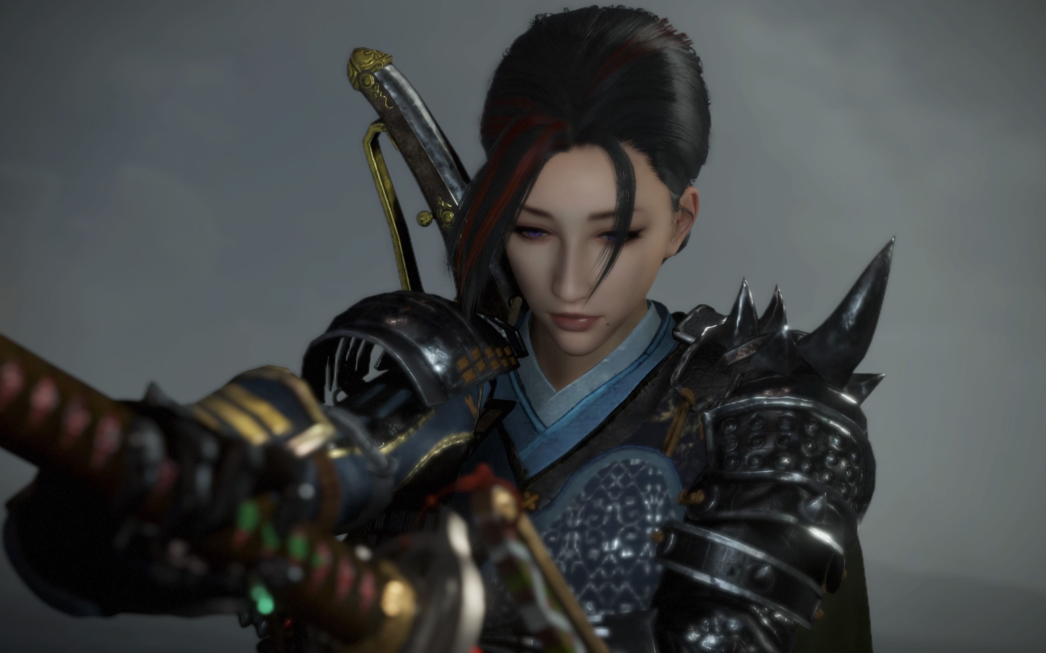 游聊仁王2成熟邪恶风格大姐姐捏脸数据