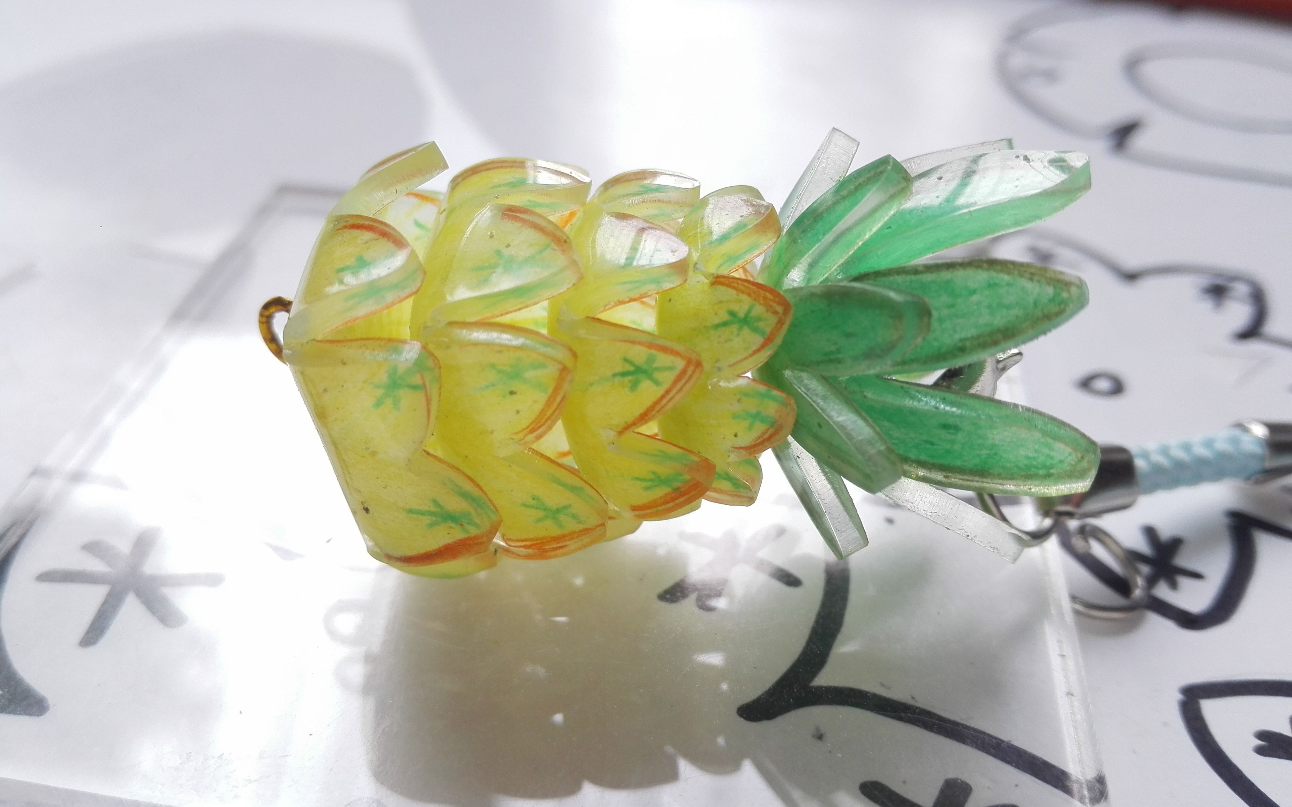 【热缩片】 夏日小菠萝过程记录