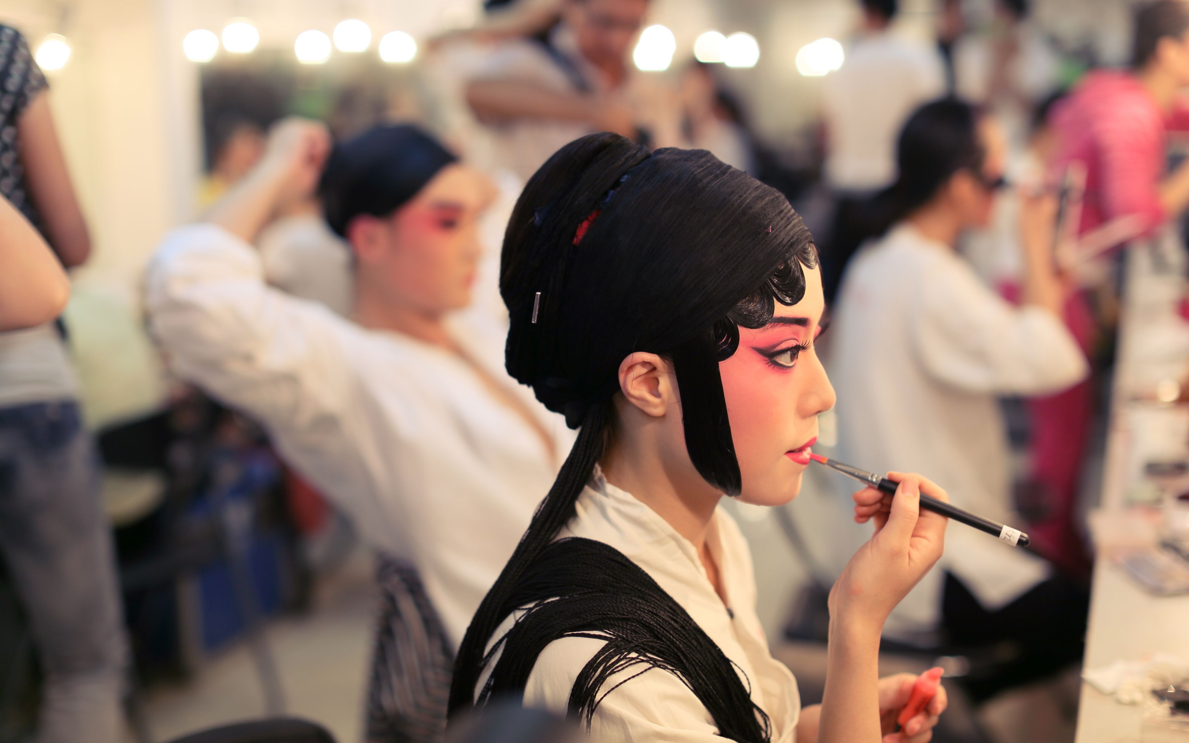 美妆视频中的清流:5分钟学会传统戏曲妆容_哔哩哔哩_bilibili