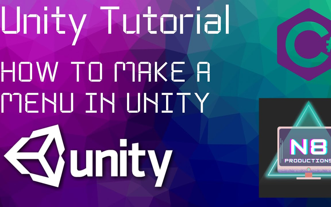 [图][Unity教程][菜单]How to make Main Menu in Unity