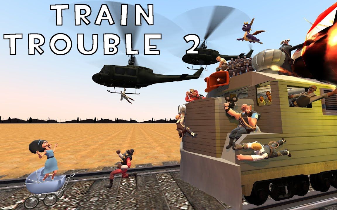 TF2 Train Trouble 2哔哩哔哩bilibili