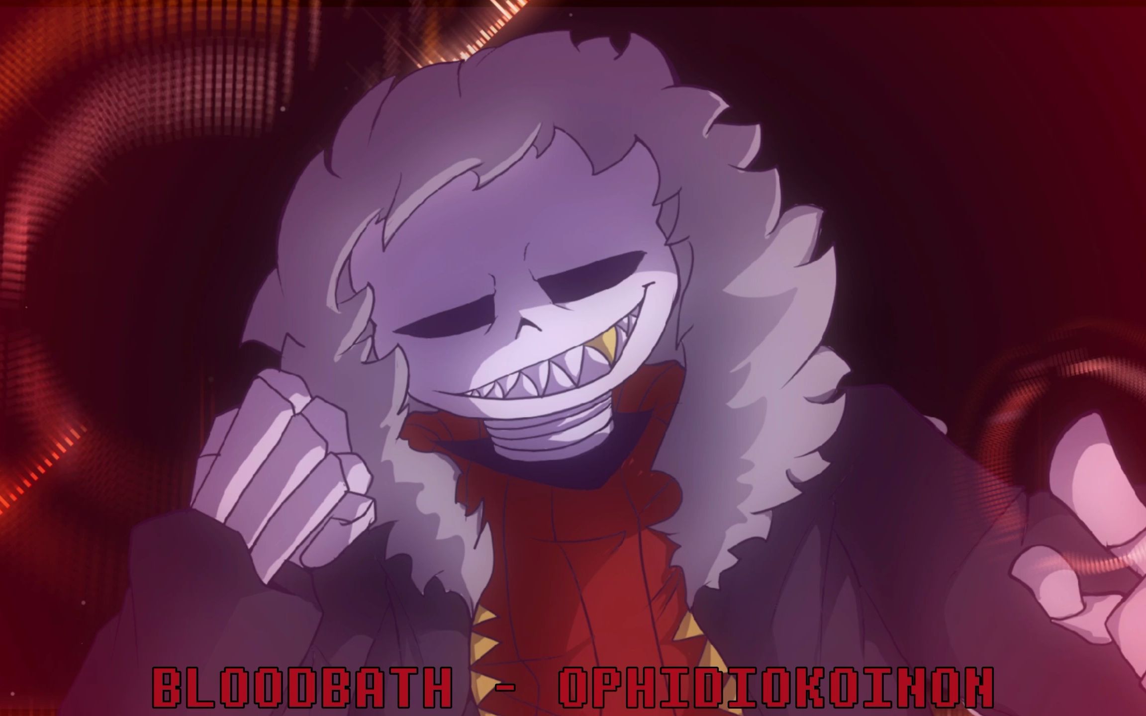 【undertaleau同人绘画】dustfell:bloodbath - ophidiokoinon