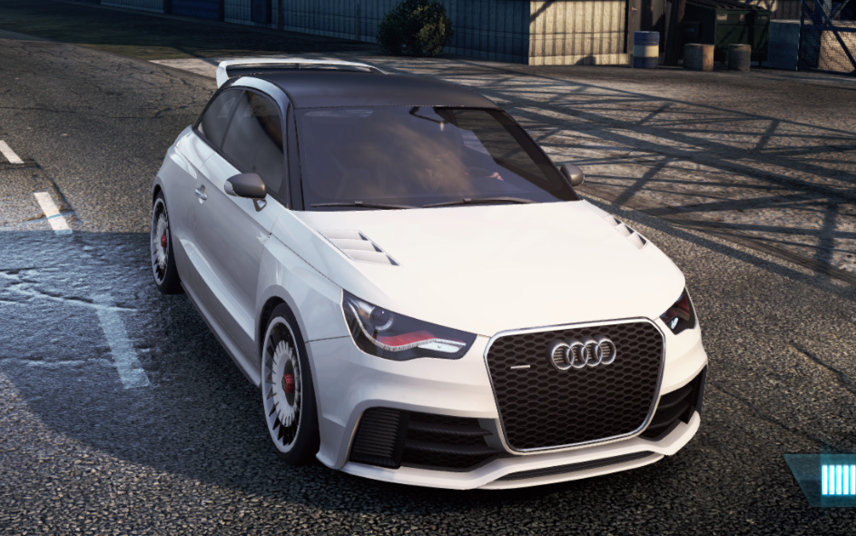 极品飞车17 小钢炮奥迪a1 clubsport quattro audi a1 clubsport