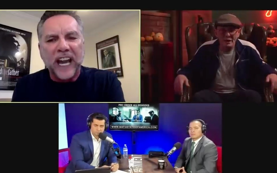 [图]两位前黑帮大佬在播客上大吵特吵 Michael Franzese & Sammy “The Bull” Gravano’s HEATED Exchange