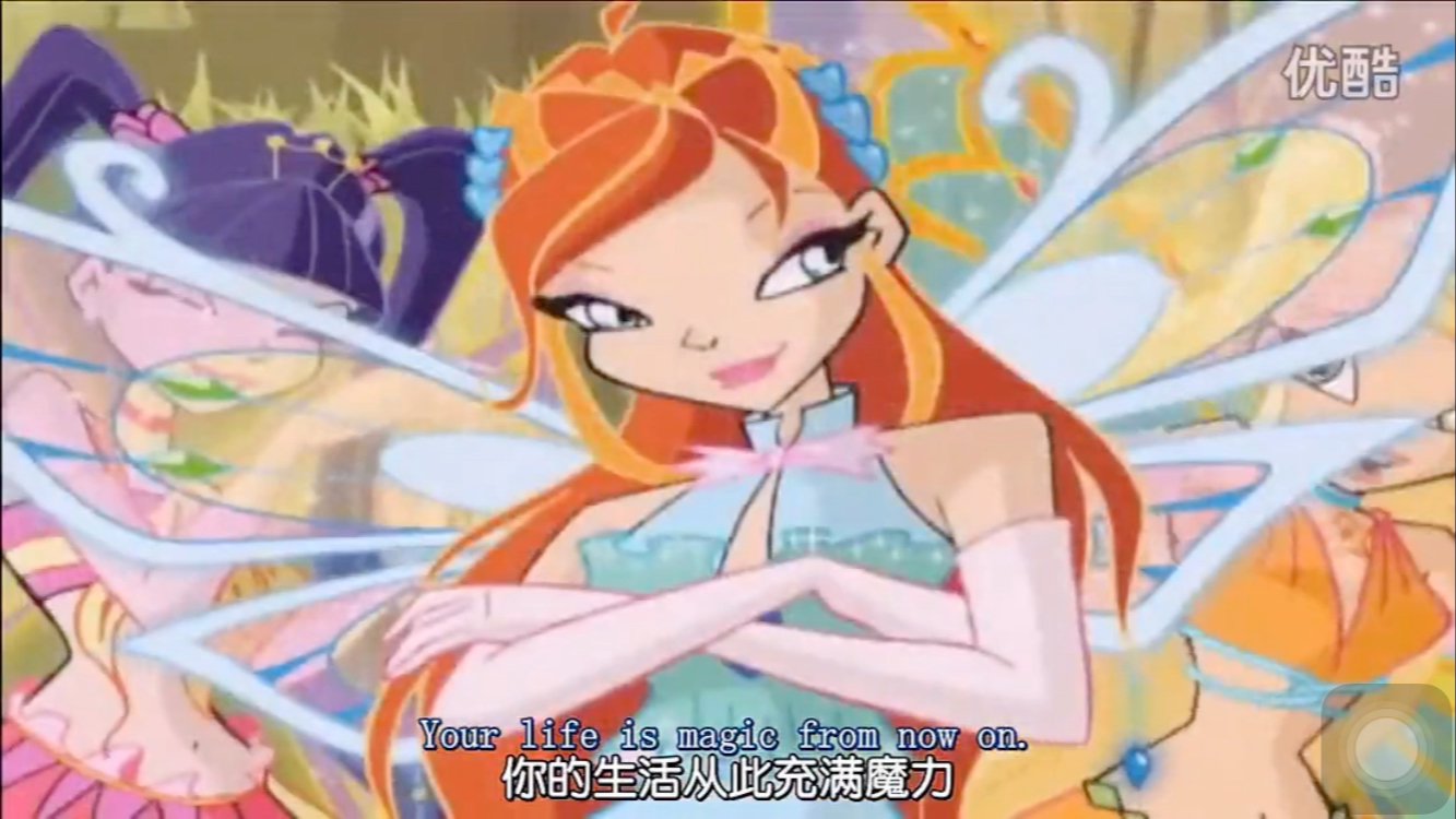 [图]【冰车姑娘】魔法俏佳人(Winx Club) S3 英语版 OP(字幕版)