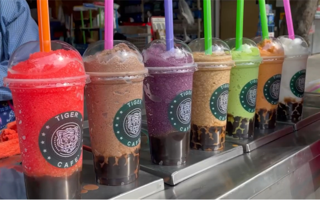 「thai」泰国街头饮料咖啡店9593 琳琅满目不容错过!