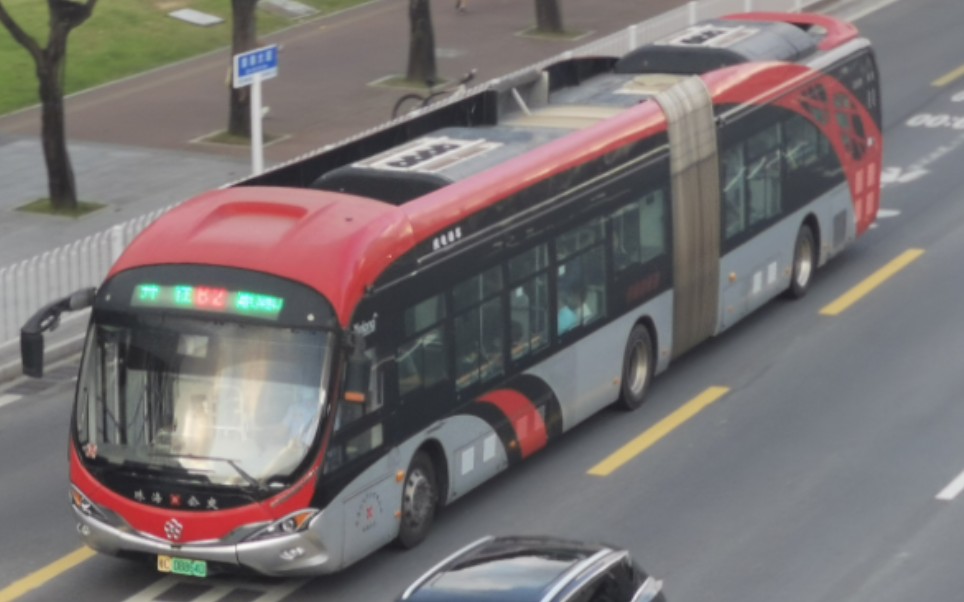 【云乘车】珠海第二款铰链-珠海公交b2路 珠海广通gtq6186bevbt20型