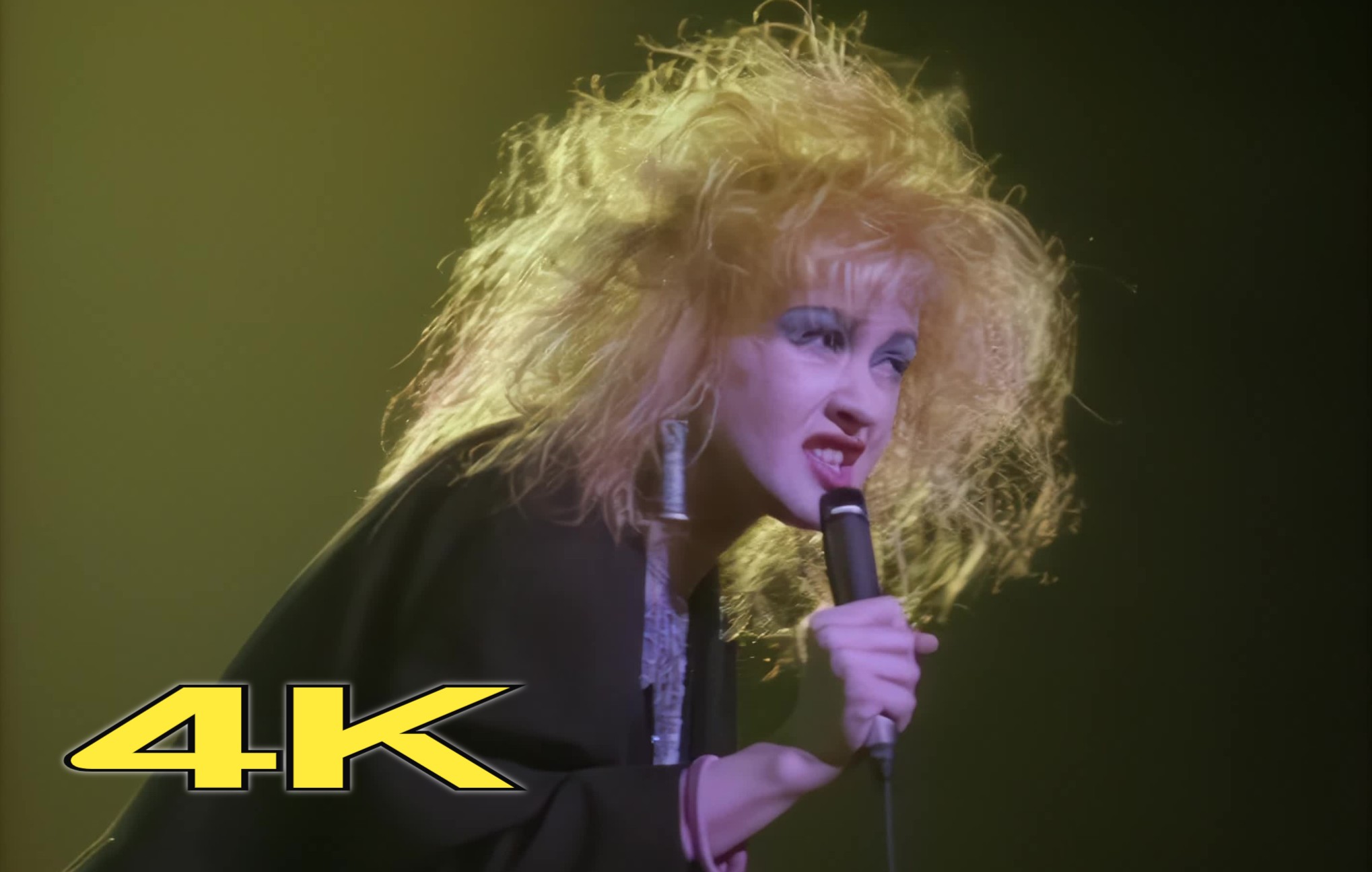 辛迪ⷮŠ劳帕 | Cyndi Lauper  Change Of Heart (Live in Paris 1987) | 4K哔哩哔哩bilibili