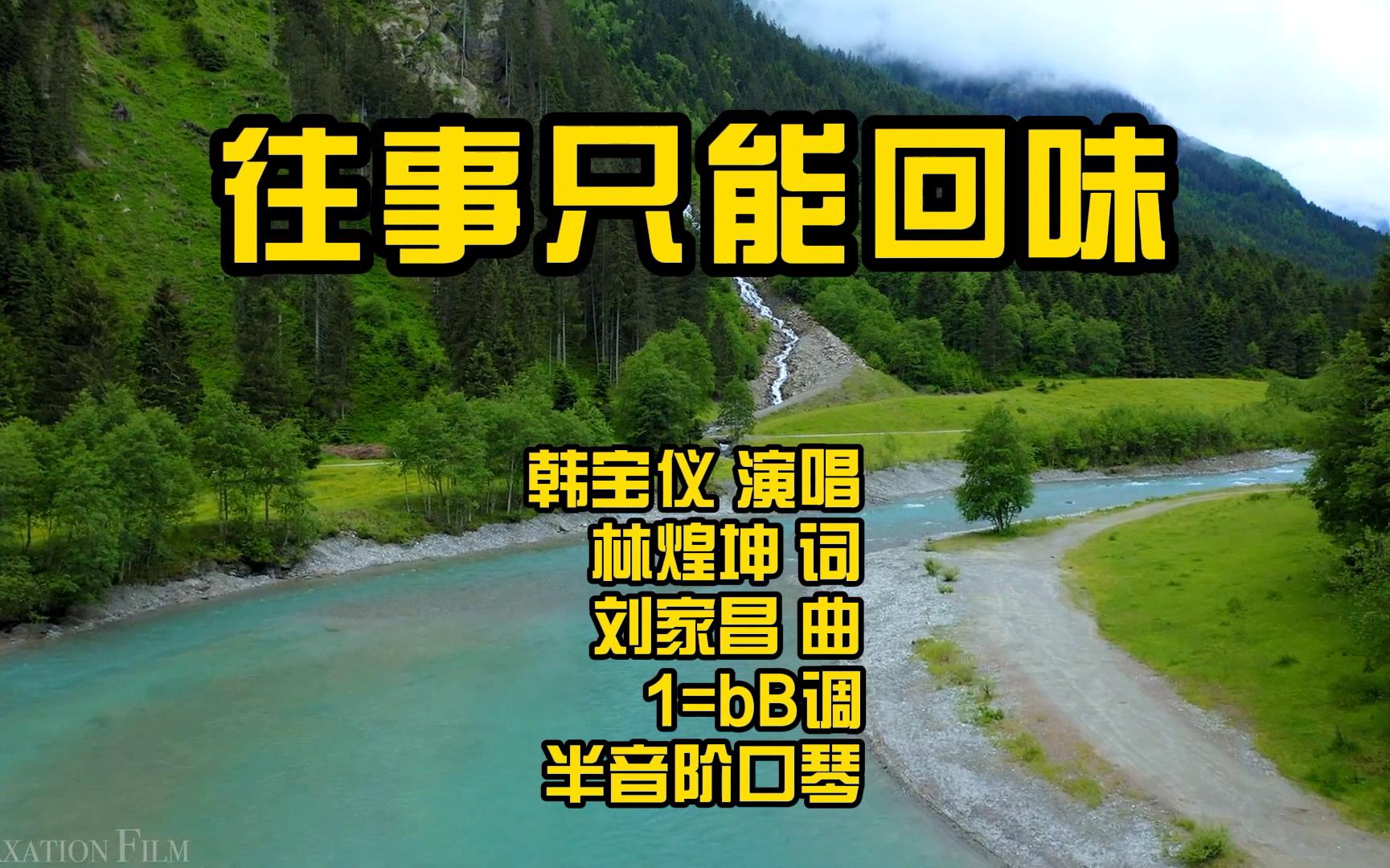 口琴演奏韩宝仪往事只能回味旋律歌声优美让人百听不厌