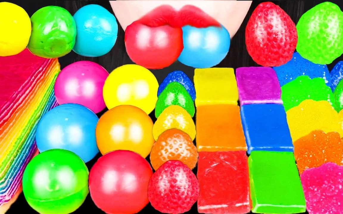 jane - 9678彩虹系列甜品 脆多多琥珀糖·迷你软糖·夹心软糖球