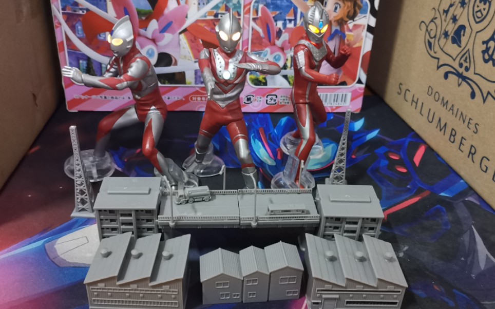 奈欧斯赛文21佐菲奥特曼发光扭蛋第16弹手办模型展示