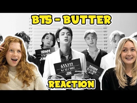 瑞典室友薇尔达和爱霖初次观看男团防弹少年团bts《butter》mv的反应