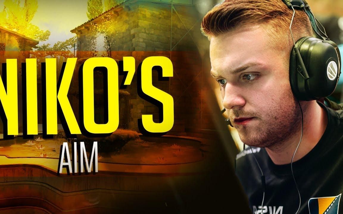 csgo职业比赛 对抗老牌a队niko依旧枪法说话