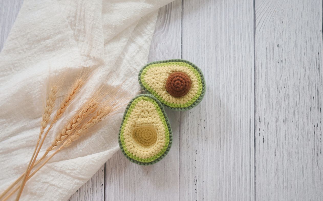 钩针编织果蔬系列之牛油果