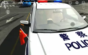 駐漂亮国“中”警车