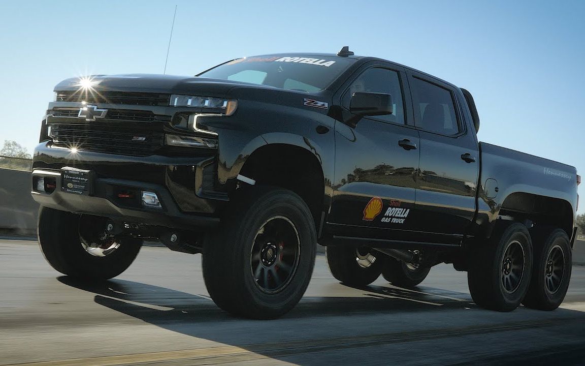 hennessey改装 雪佛兰皮卡6x6_哔哩哔哩_bilibili