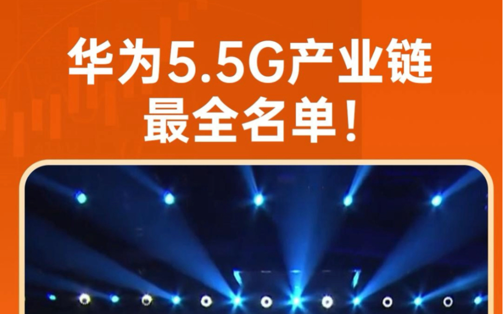 华为5.5G产业链概念股哔哩哔哩bilibili