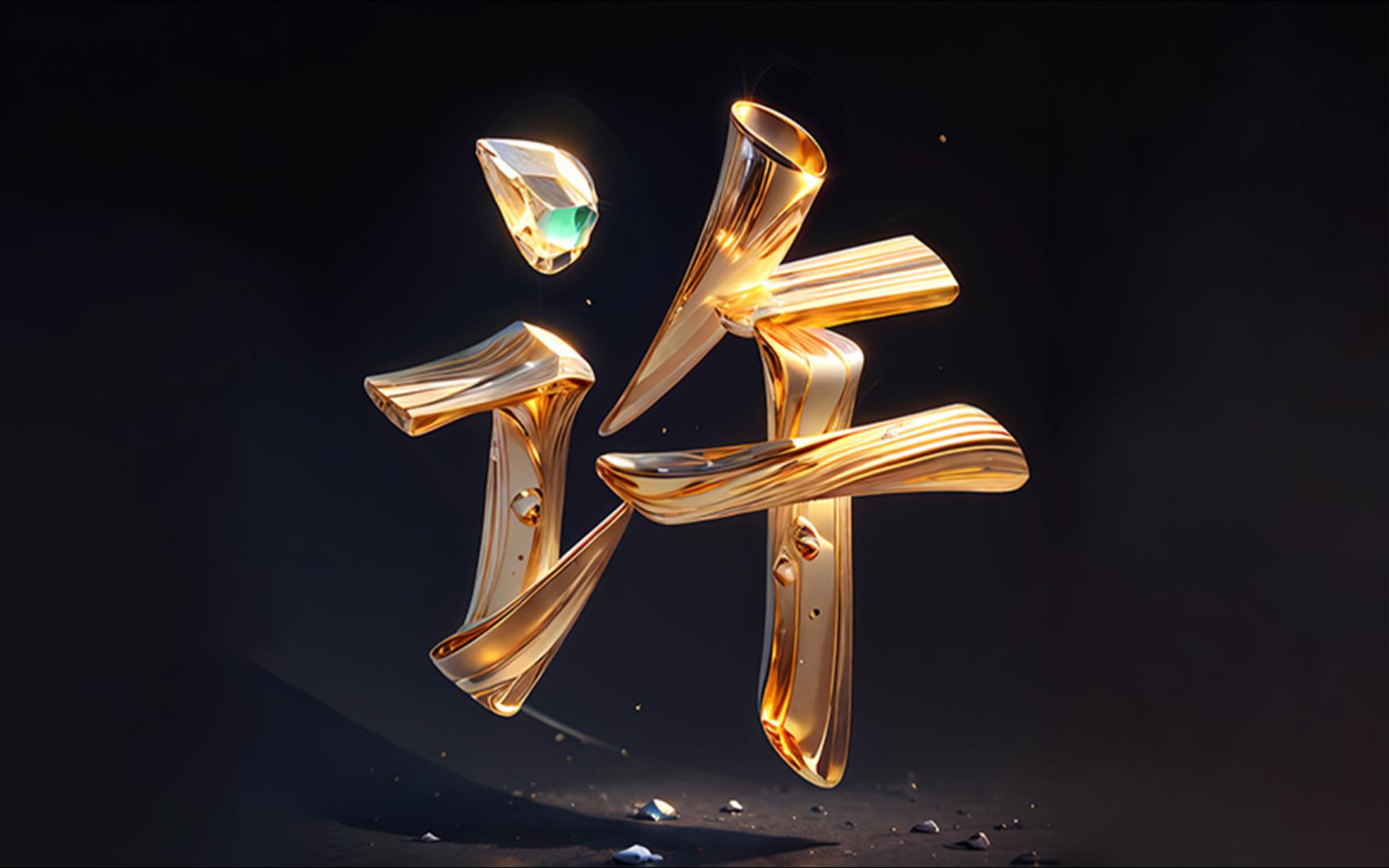ai姓氏金属艺术字,stable-diffusion制作.jpg