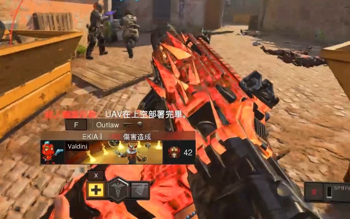 【COD15】可能是COD里后坐力最大的冲锋枪COD15