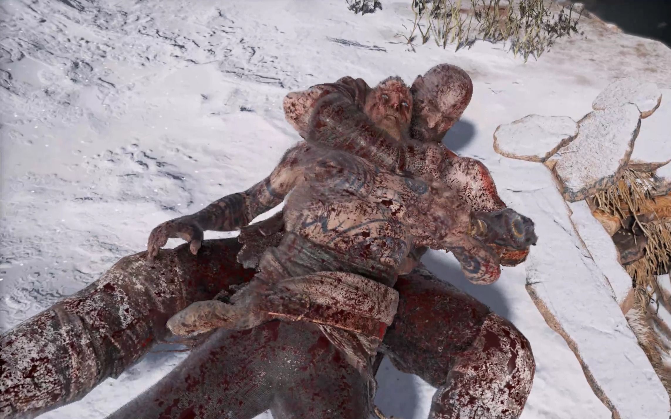 终于搞定这个玩意儿了【boss战】【战神4】