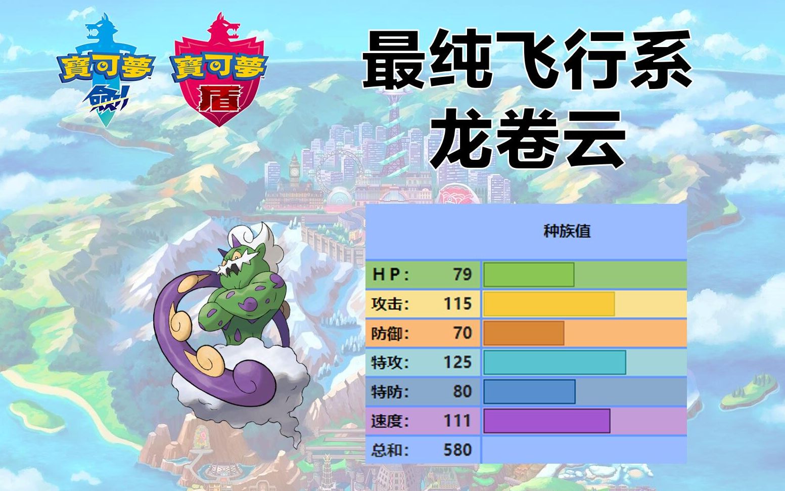 宝可梦剑盾对战精灵用法分析27龙卷云