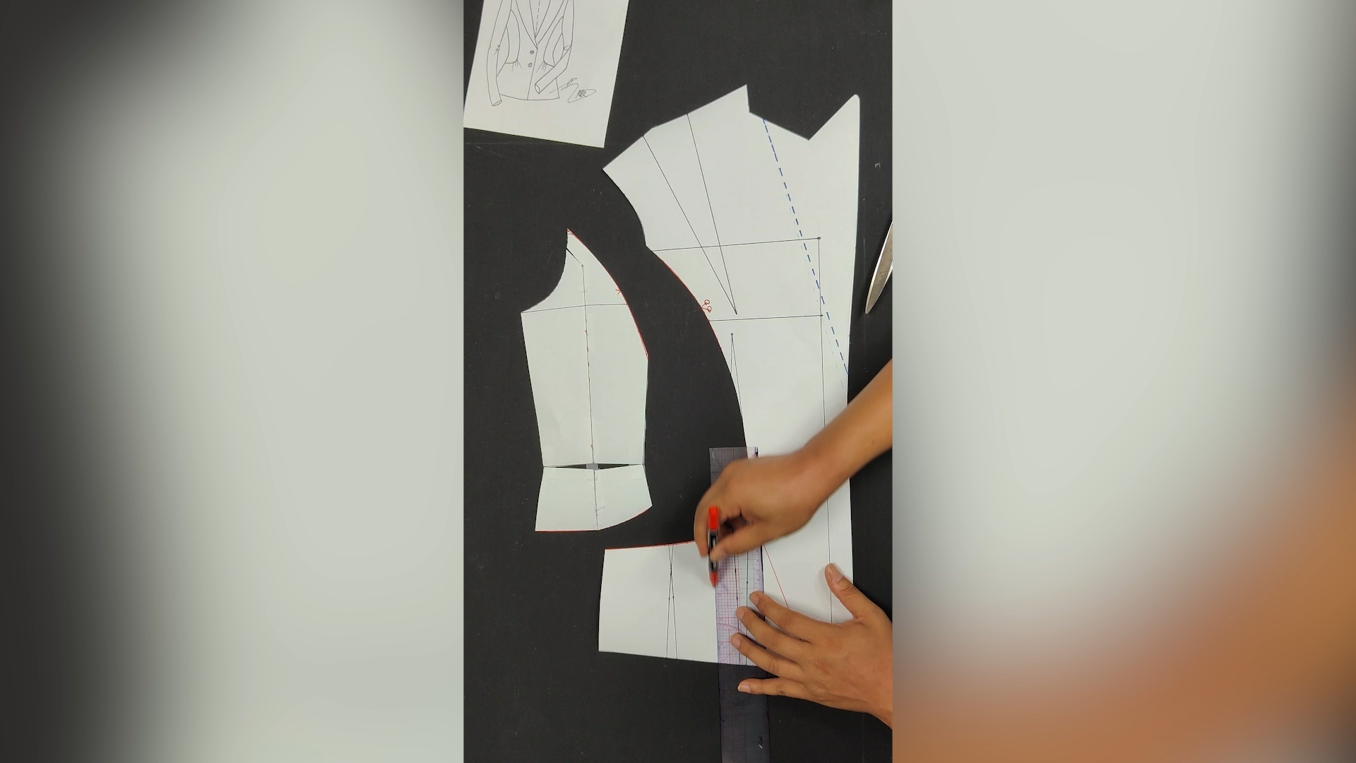 无公式结构原理制版法-服装制版 服装裁剪