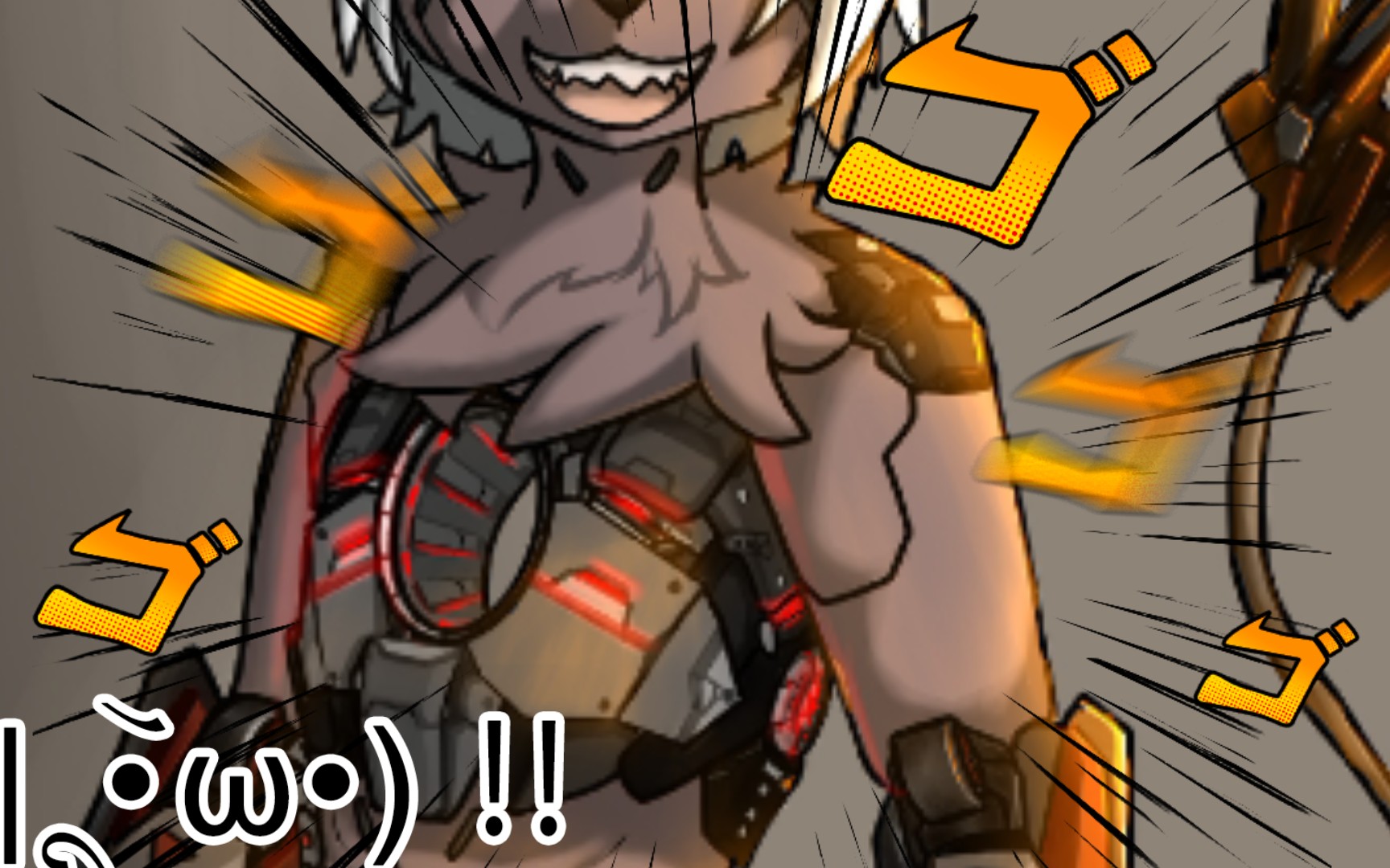 【板绘】三头犬01=w=